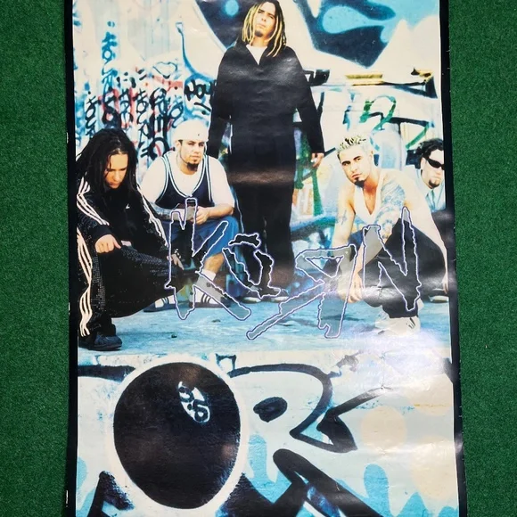 Art | Vintage 9s Korn Licensed 1997 Band 22x34 Poster | Poshmark